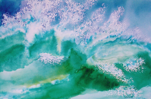 Cynthia Crocker Scott : Essence of Waves - Motion I