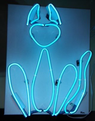 Keith Middlesworth: Neon Cat